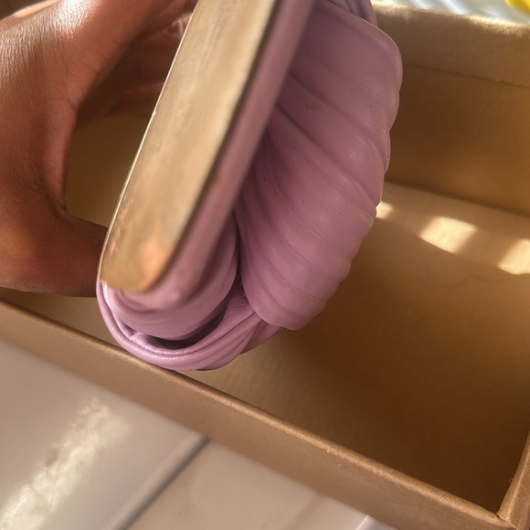 Steve Madden Size 8.5 women's slides Lilac - Picture 2 of 4